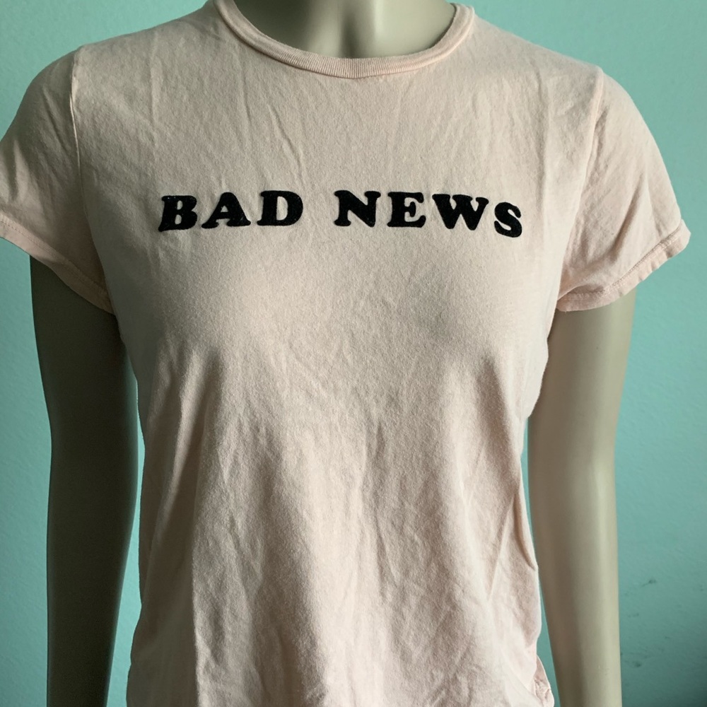 Urban outfitters kids bad news tshirt